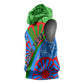 International Romani Day 2024 Sleeveless Hoodie Gypsy Pattern Tribal - African Pride