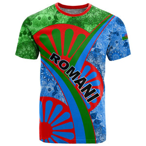 International Romani Day 2024 T shirt Gypsy Pattern Tribal