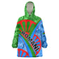 International Romani Day 2024 Wearable Blanket Hoodie Gypsy Pattern Tribal