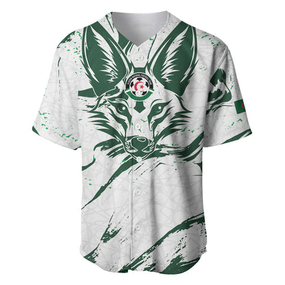 Custom Algeria 2026 World Football Baseball Jersey Les Fennecs Come On