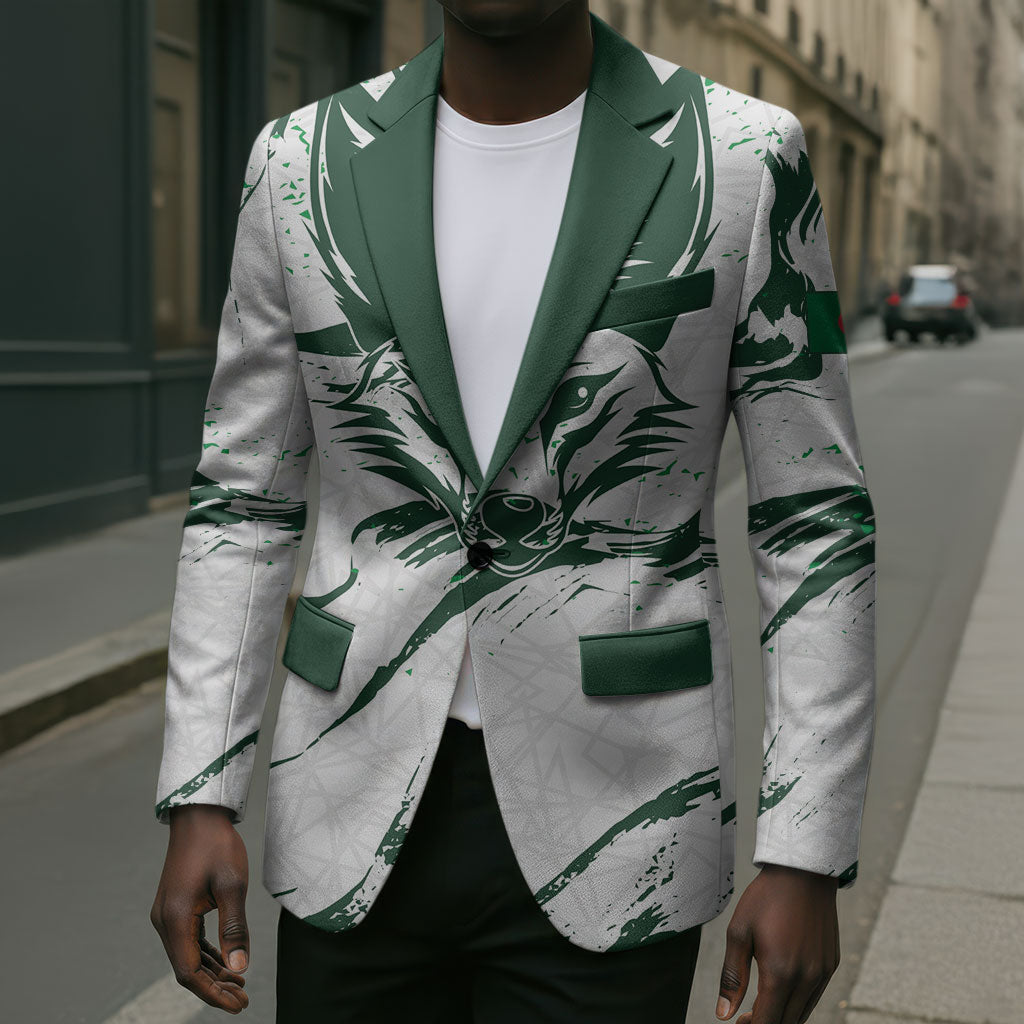 Custom Algeria 2026 World Football Blazer Les Fennecs Come On