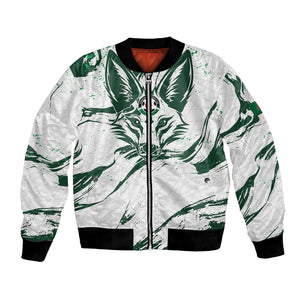 Custom Algeria 2026 World Football Bomber Jacket Les Fennecs Come On