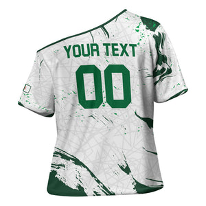 Custom Algeria 2026 World Football Cross Shoulder Shirt Les Fennecs Come On