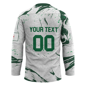 Custom Algeria 2026 World Football Hockey Jersey Les Fennecs Come On