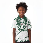Custom Algeria 2026 World Football Kid Polo Shirt Les Fennecs Come On