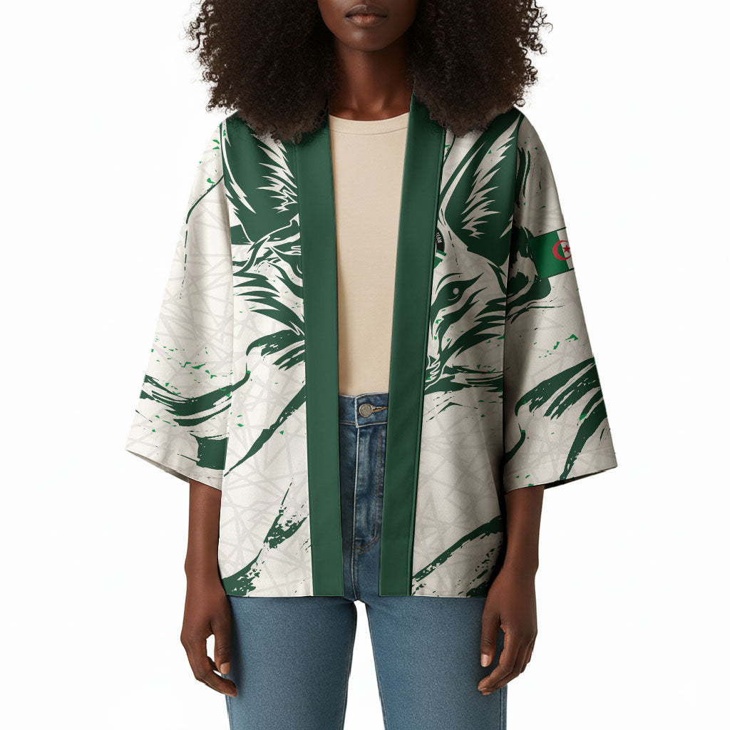 Custom Algeria 2026 World Football Kimono Les Fennecs Come On