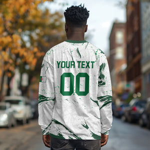 Custom Algeria 2026 World Football Long Sleeve Shirt Les Fennecs Come On