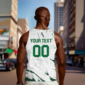 Custom Algeria 2026 World Football Men Tank Top Les Fennecs Come On