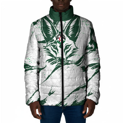 Custom Algeria 2026 World Football Padded Jacket Les Fennecs Come On