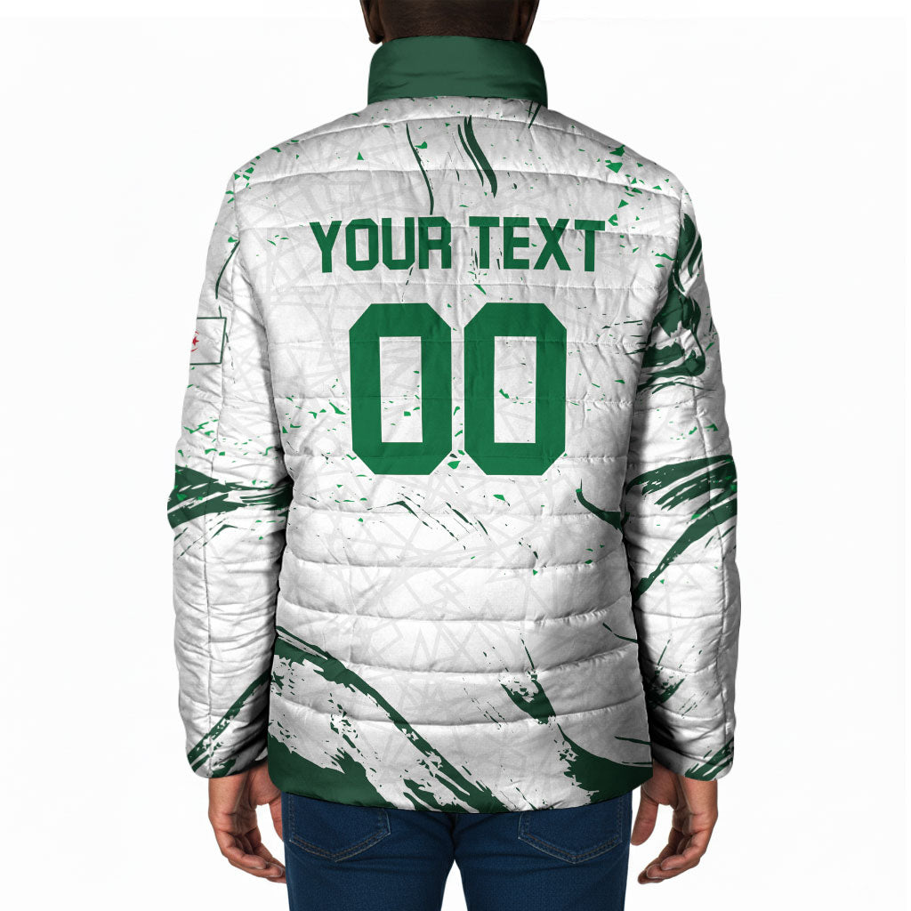 Custom Algeria 2026 World Football Padded Jacket Les Fennecs Come On