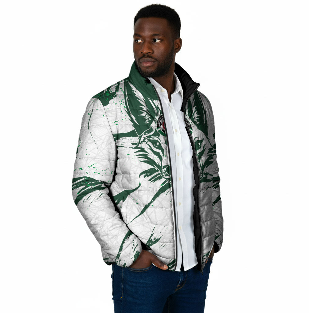 Custom Algeria 2026 World Football Padded Jacket Les Fennecs Come On