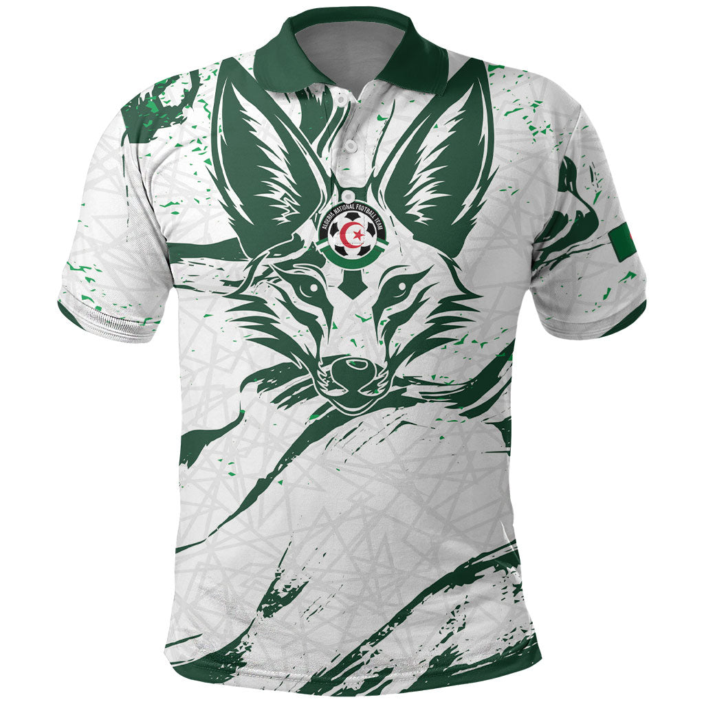 Custom Algeria 2026 World Football Polo Shirt Les Fennecs Come On