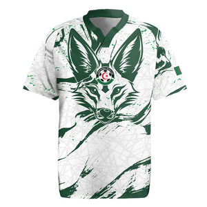 Custom Algeria 2026 World Football Rugby Jersey Les Fennecs Come On