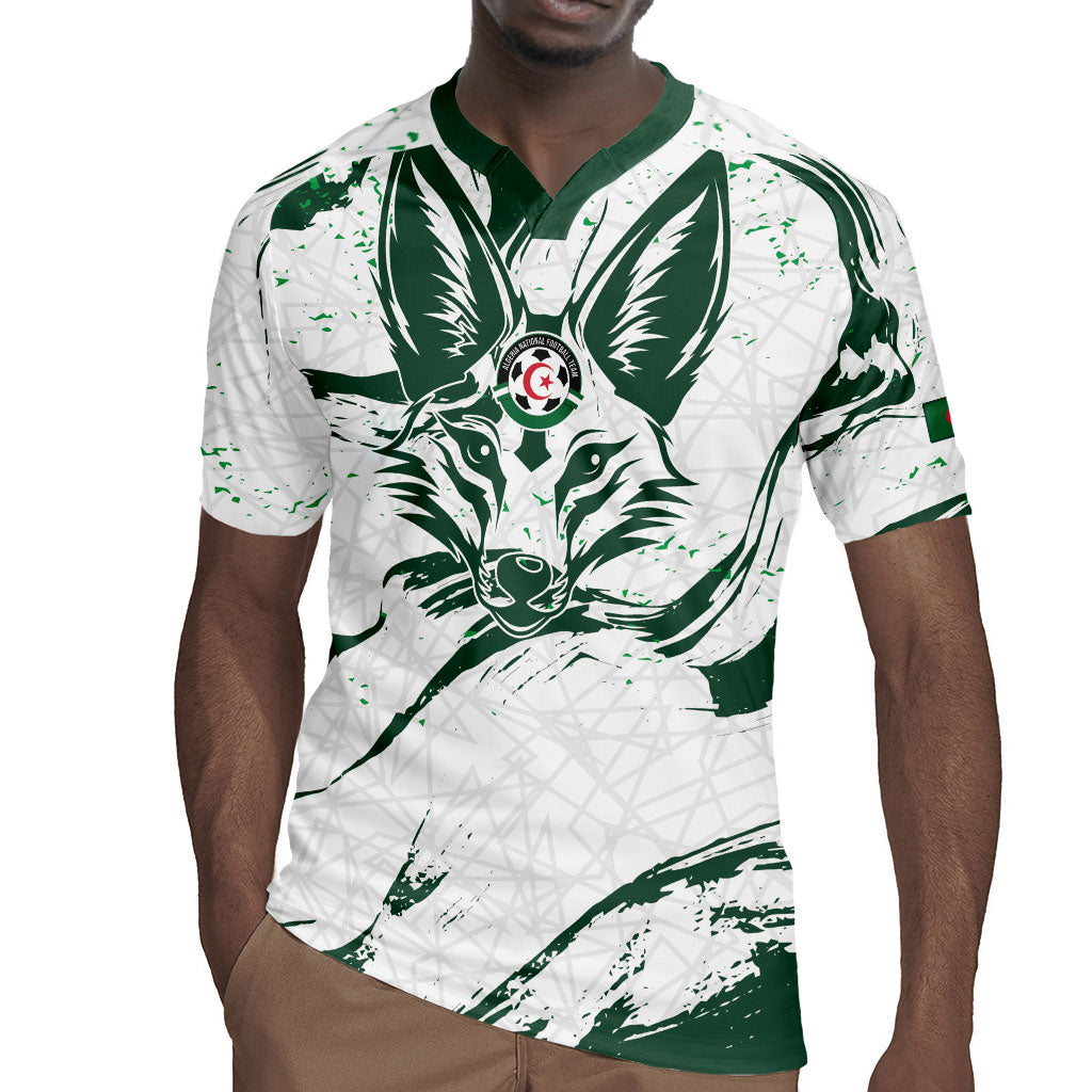 Custom Algeria 2026 World Football Rugby Jersey Les Fennecs Come On