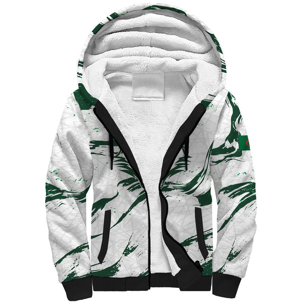 Custom Algeria 2026 World Football Sherpa Hoodie Les Fennecs Come On