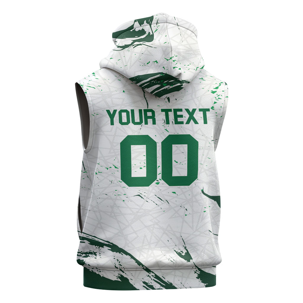 Custom Algeria 2026 World Football Sleeveless Hoodie Les Fennecs Come On
