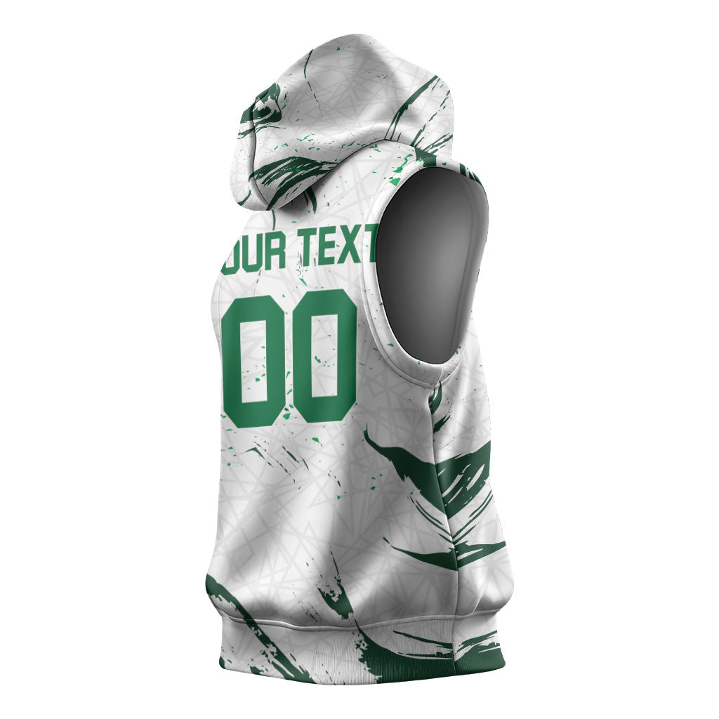 Custom Algeria 2026 World Football Sleeveless Hoodie Les Fennecs Come On