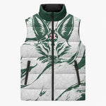 Custom Algeria 2026 World Football Sleeveless Puffer Jacket Les Fennecs Come On