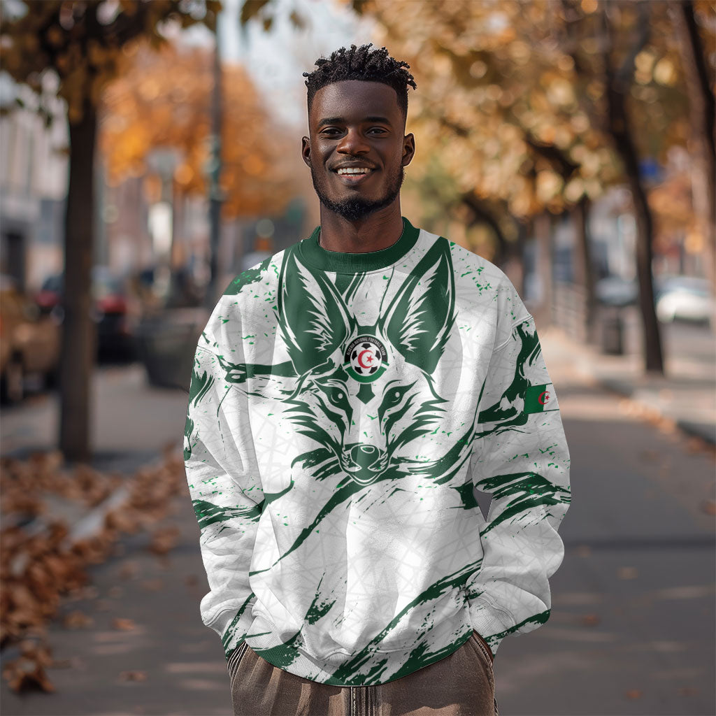 Custom Algeria 2026 World Football Sweatshirt Les Fennecs Come On