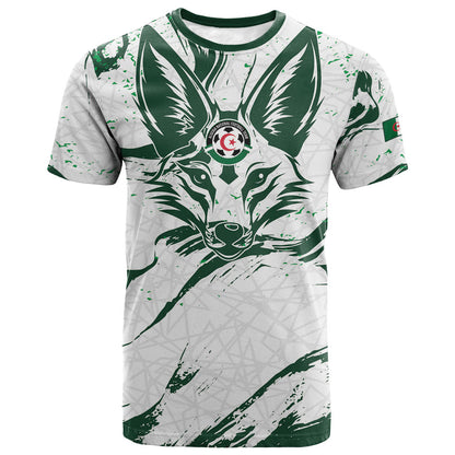 Custom Algeria 2026 World Football T shirt Les Fennecs Come On