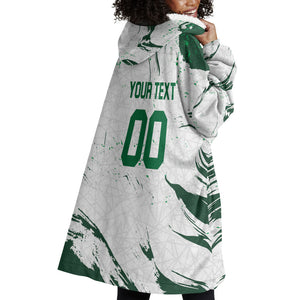 Custom Algeria 2026 World Football Wearable Blanket Hoodie Les Fennecs Come On