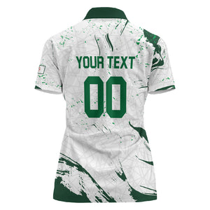 Custom Algeria 2026 World Football Women Polo Shirt Les Fennecs Come On