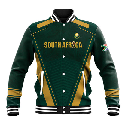 Custom South Africa 2026 World Football Baseball Jacket Bafana Bafana Woza