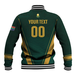 Custom South Africa 2026 World Football Baseball Jacket Bafana Bafana Woza