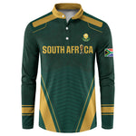 Custom South Africa 2026 World Football Button Sweatshirt Bafana Bafana Woza