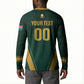 Custom South Africa 2026 World Football Button Sweatshirt Bafana Bafana Woza