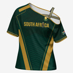 Custom South Africa 2026 World Football Cross Shoulder Shirt Bafana Bafana Woza