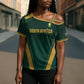 Custom South Africa 2026 World Football Cross Shoulder Shirt Bafana Bafana Woza