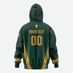 Custom South Africa 2026 World Football Hoodie Bafana Bafana Woza