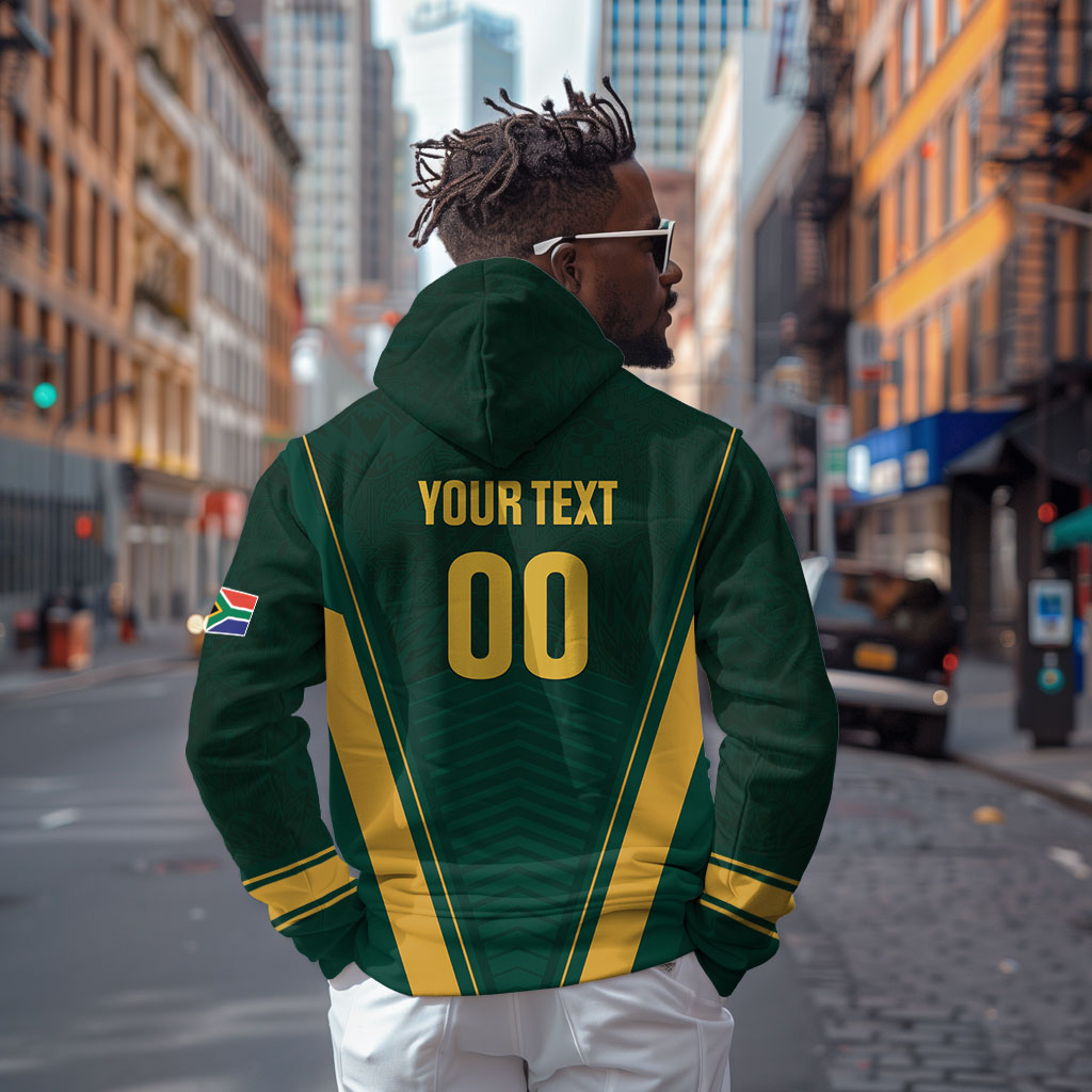 Custom South Africa 2026 World Football Hoodie Bafana Bafana Woza