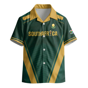 Custom South Africa 2026 World Football Kid Hawaiian Shirt Bafana Bafana Woza