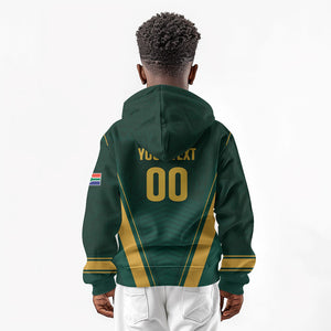 Custom South Africa 2026 World Football Kid Hoodie Bafana Bafana Woza