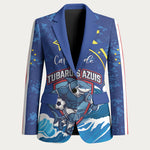 Custom Cape Verde 2026 World Football Blazer Blue Sharks Come On