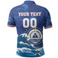 Custom Cape Verde 2026 World Football Polo Shirt Blue Sharks Come On
