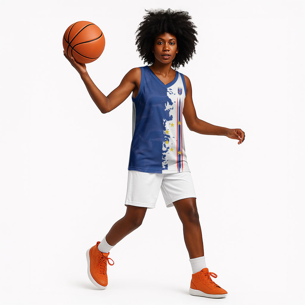 Personalized Cabo Verde 2026 Football Basketball Jersey Crioulos Make History