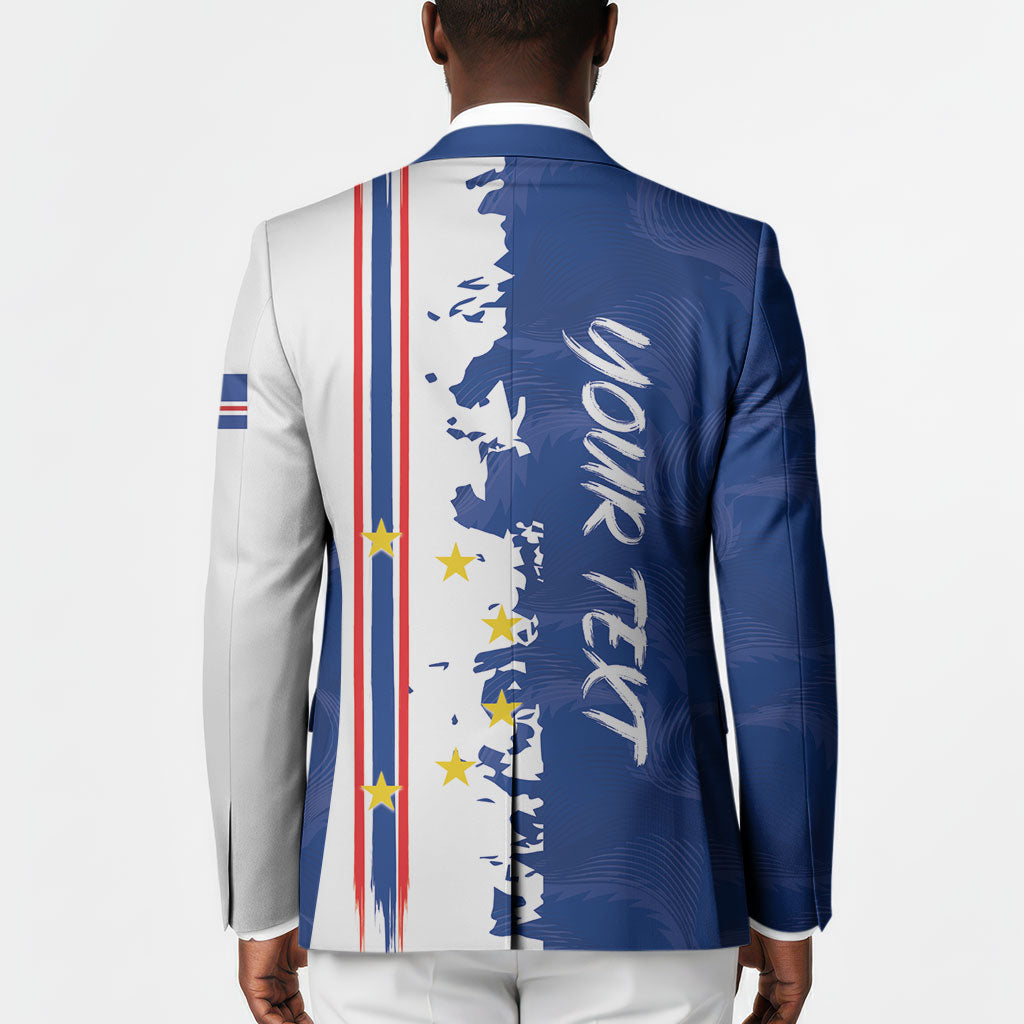 Personalized Cabo Verde 2026 Football Blazer Crioulos Make History