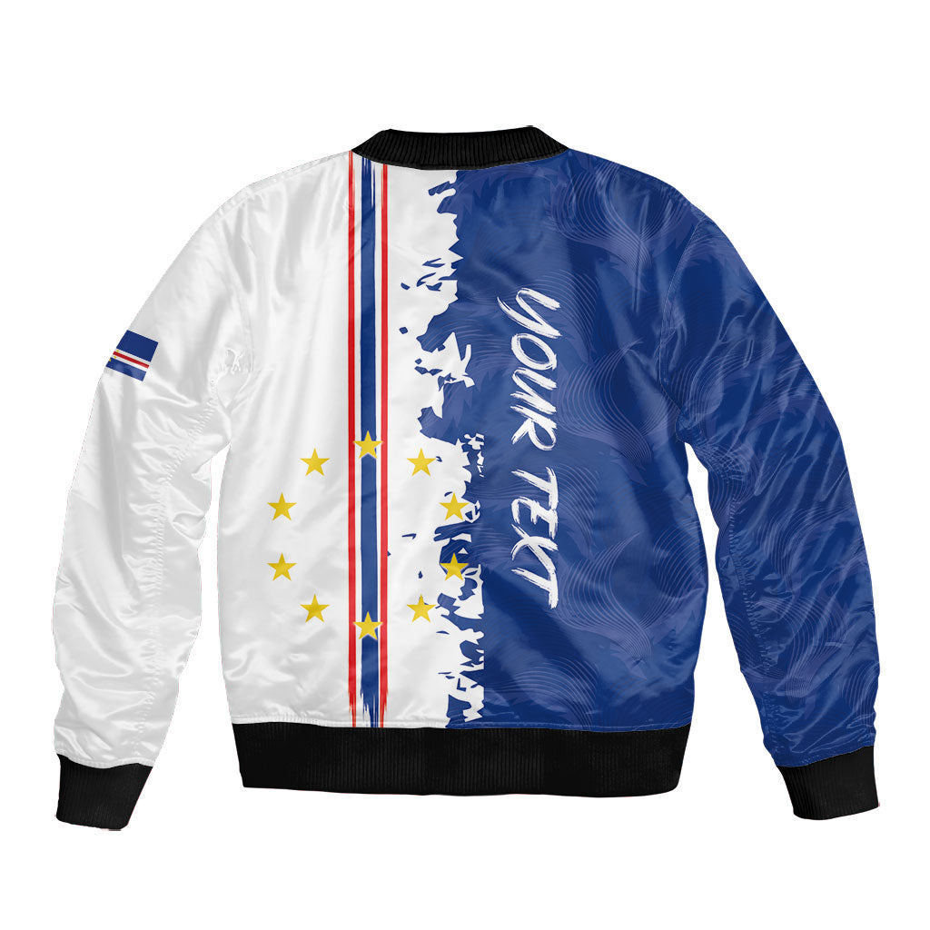 Personalized Cabo Verde 2026 Football Bomber Jacket Crioulos Make History