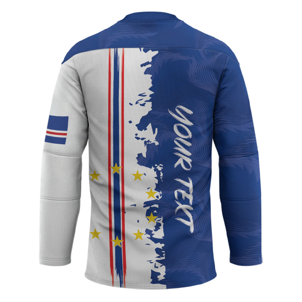Personalized Cabo Verde 2026 Football Hockey Jersey Crioulos Make History