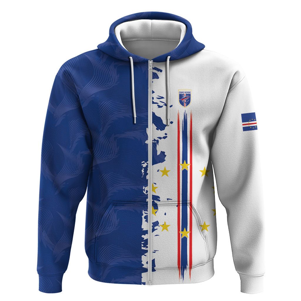 Personalized Cabo Verde 2026 Football Hoodie Crioulos Make History