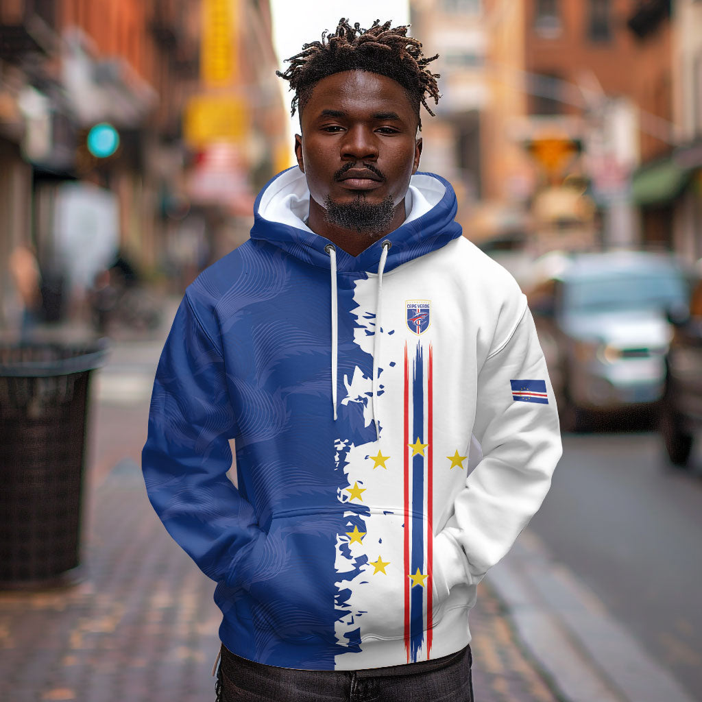 Personalized Cabo Verde 2026 Football Hoodie Crioulos Make History