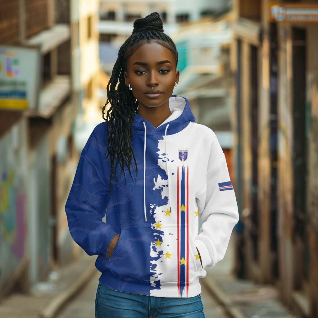 Personalized Cabo Verde 2026 Football Hoodie Crioulos Make History