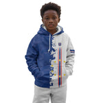 Personalized Cabo Verde 2026 Football Kid Hoodie Crioulos Make History