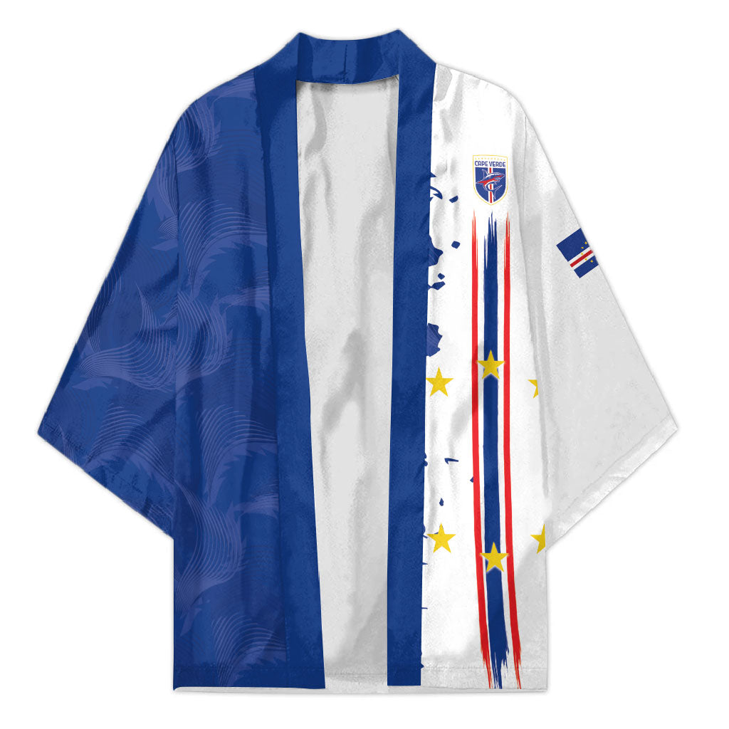 Personalized Cabo Verde 2026 Football Kimono Crioulos Make History