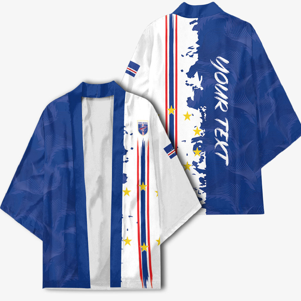 Personalized Cabo Verde 2026 Football Kimono Crioulos Make History
