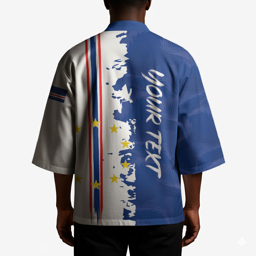 Personalized Cabo Verde 2026 Football Kimono Crioulos Make History