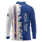 Personalized Cabo Verde 2026 Football Long Sleeve Polo Shirt Crioulos Make History